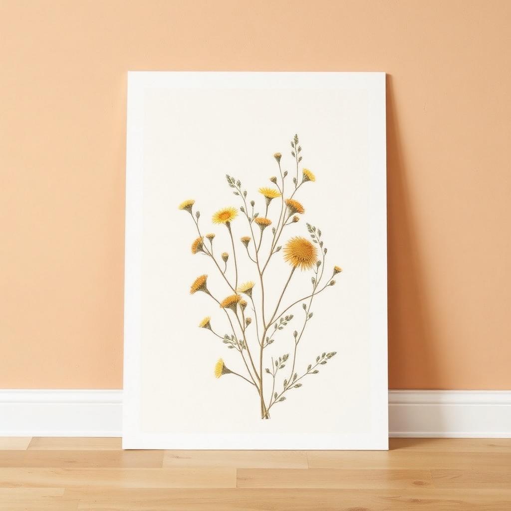 Native Wildflower Print